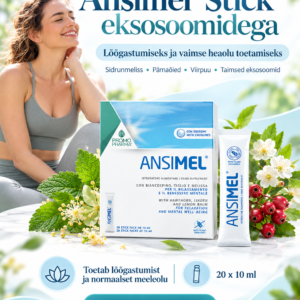 Ansimel® Stick eksosoomidega – vähem stressi, rohkem tasakaalu! 🌿